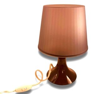 IKEA LAMPAN Table lamp Brown 11", table bedside lamp